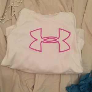 Cowl neck Under Armour pull over hoodie